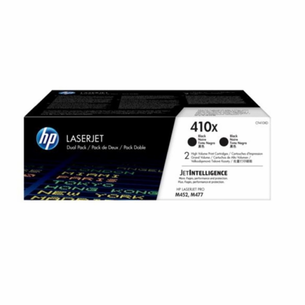 Černý toner HP 410X (CF410XD)