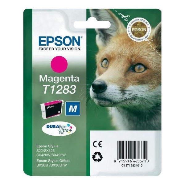 Epson cartridge cervena DURABrite T 128           T 1283
