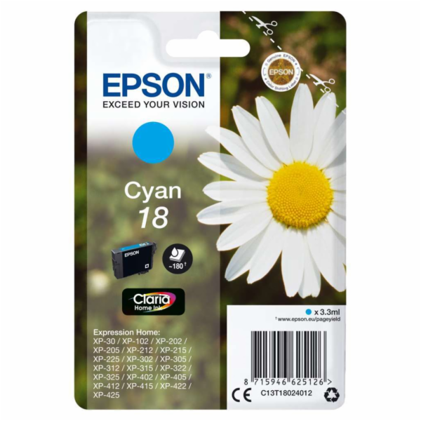 EPSON ink Multipack 4-colours ""Sedmikráska"" 18XL Claria...