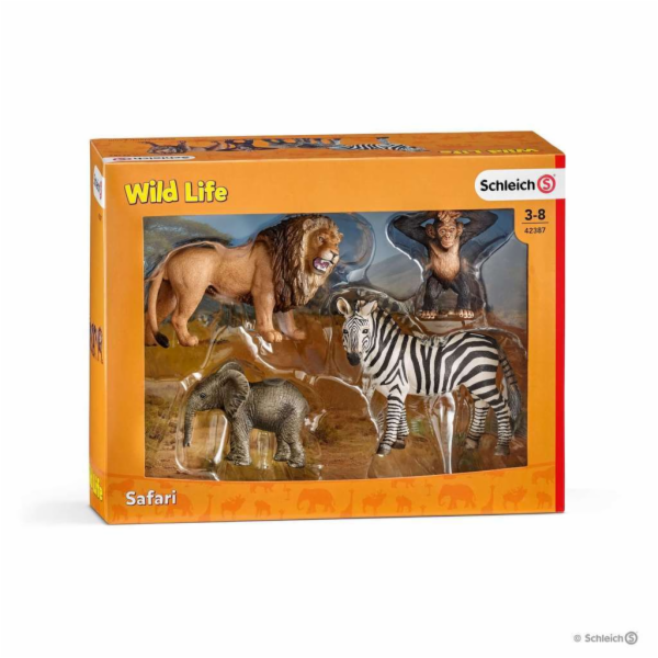 Schleich Set divoká zvířátka