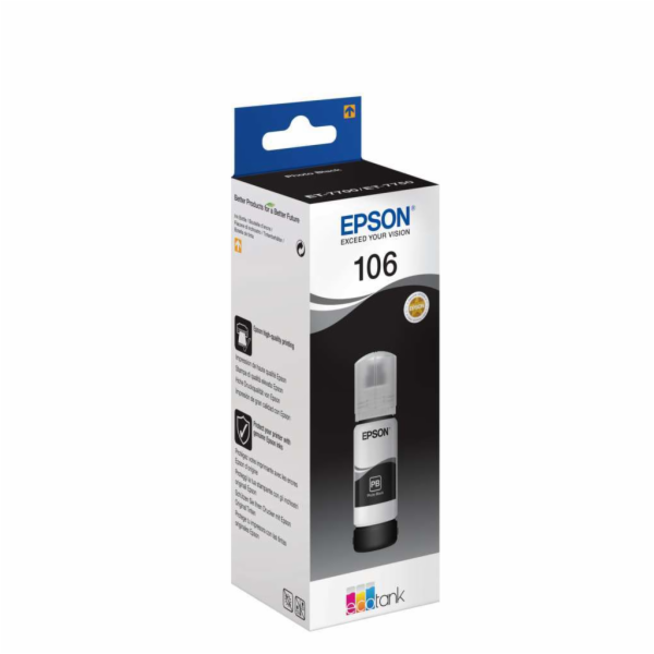 Epson EcoTank photo cerna T 106 70 ml               T 00R1