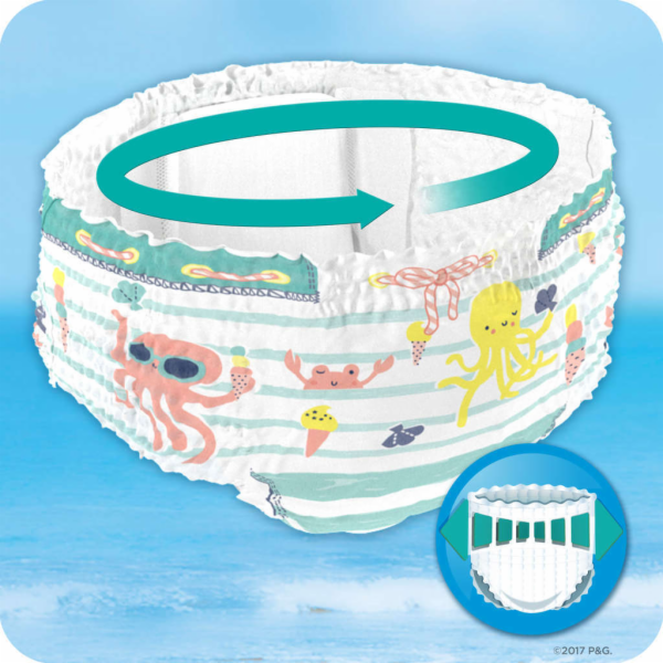 PAMPERS Pants Splashers 3-4 6-11 kg 12 ks