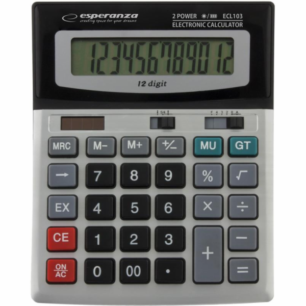 Esperanza ECL103 EULER Elektronická stolní kalkulačka