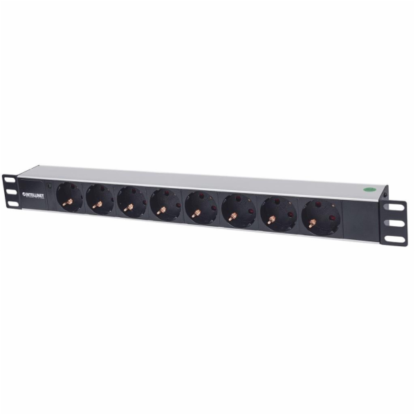 Intellinet 19" 1.5U Rackmount 8-Way Power Strip - German ...
