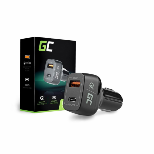 Green Cell CAD33 nabíječka na PDA/mobilní telefon Černá V...