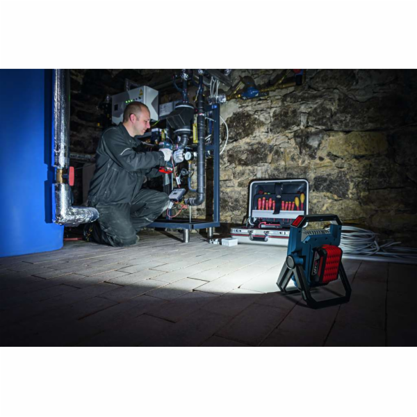 Bosch GLI 18V-1900, Reflektory na stavbu