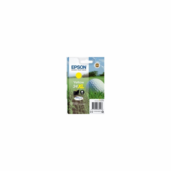 EPSON ink bar Singlepack "Golf" Yellow 34XL DURABrite Ult...