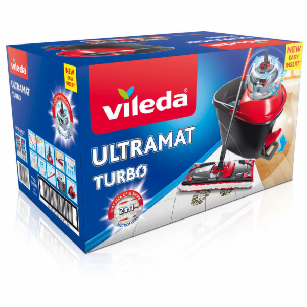 Vileda 158632 Ultramat Turbo mop + kbelík