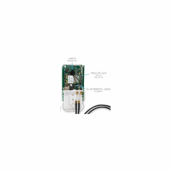MikroTik ACSMAUFL Pigtail, 15cm, U.FL - SMA Female