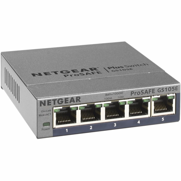 NETGEAR GS105E-200PES síťový přepínač Řízený L2/L3 Gigabi...