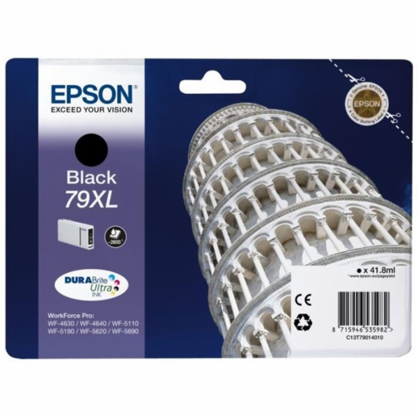 EPSON Ink čer WF-5xxx Series Ink Cartridge "Pisa" 79 XL B...