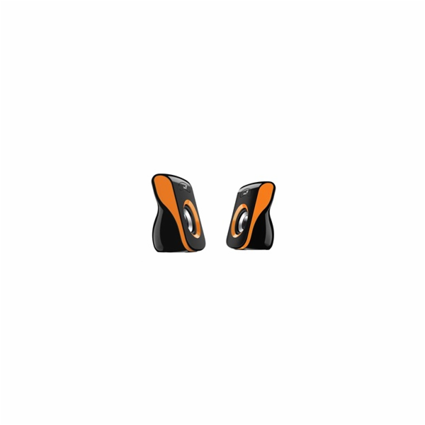 GENIUS repro SP-Q180 Orange, 2.0, 6W, USB napájení, 3,5" ...
