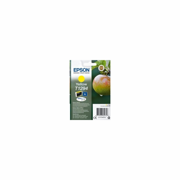 Epson Tintenpatrone yellow DURABrite T 129           T 1294