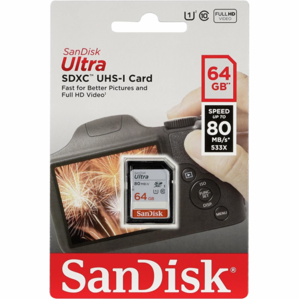 SanDisk Ultra SDXC 64GB Paměťová karta