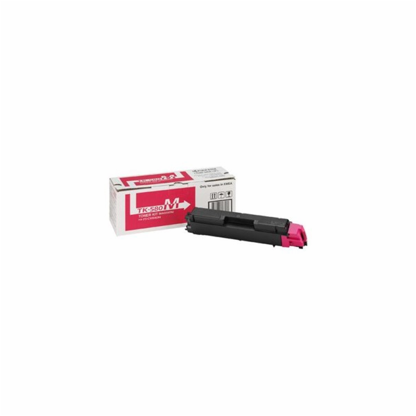 Kyocera toner TK-580M/ FS-C5150DN/ 2 800 stran/ purpurový