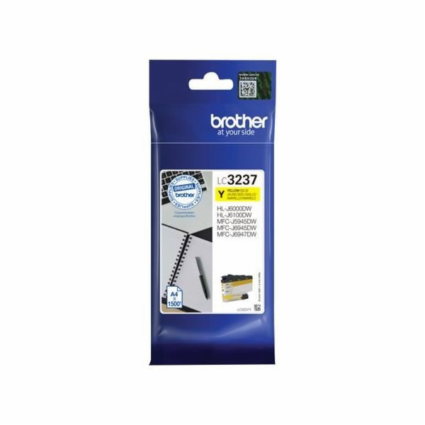 BROTHER INK LC-3237Y - yellow 1500stran - pro MFC-J5945DW...