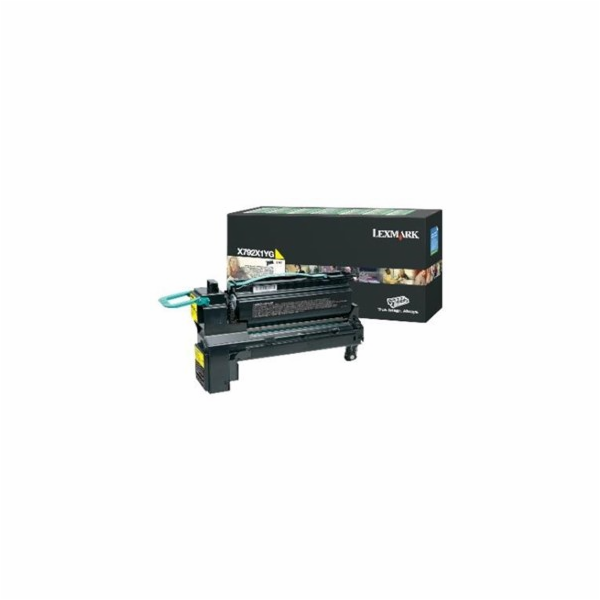 TONER Lexmark X792 Yellow Extra High Yield Return Program...