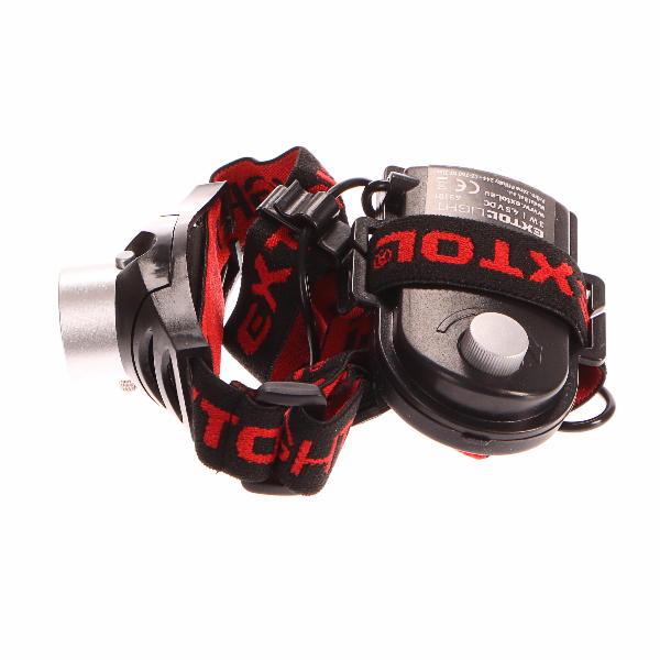 Čelovka 3W CREE XPE s regulací, svítivost 120lm, dosvit 1...