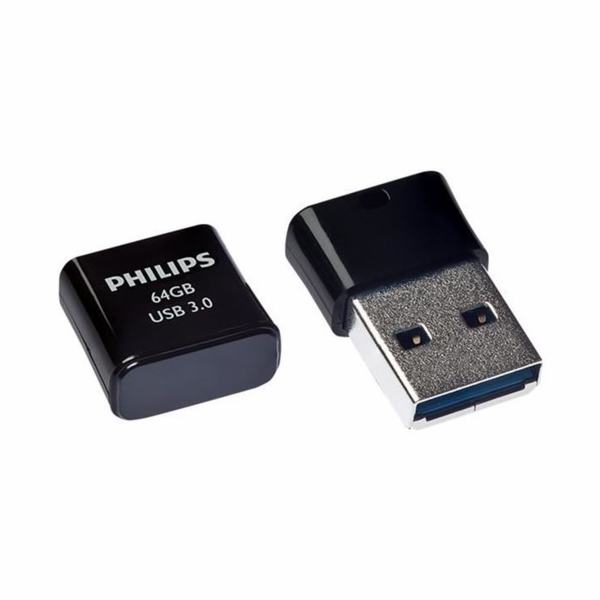 Philips USB 3.0             64GB Pico Edition Midnight Bl...
