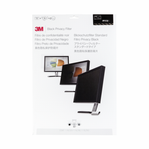 3M PF170C4B bezpecnostni filtr cerný pro 43,2cm 17,0  5:4