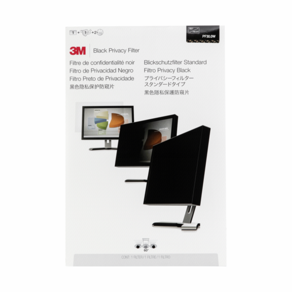 3M PF300W Bezpecnostni filtr cerna pro 76,2cm (30,0 ) 16:10