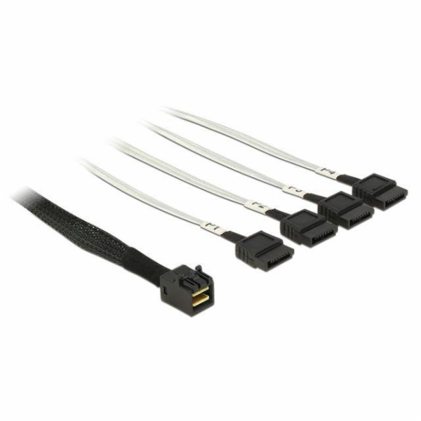 Delock - Kabel SATA/SAS - SAS 6Gbit/s - 4 linky - 4 x Min...