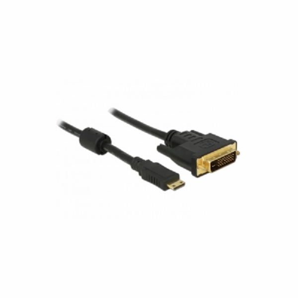 Delock - Kabel adaptéru - dva spoje - DVI-D s piny (male)...