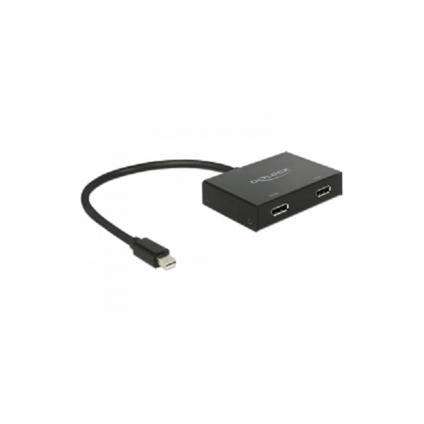 Delock Displayport 1.2 Splitter 1 x mini Displayport in >...