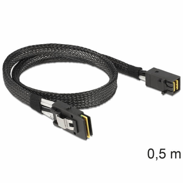 Delock Kabel Mini SAS HD SFF-8643 > Mini SAS SFF-8087 0,5 m