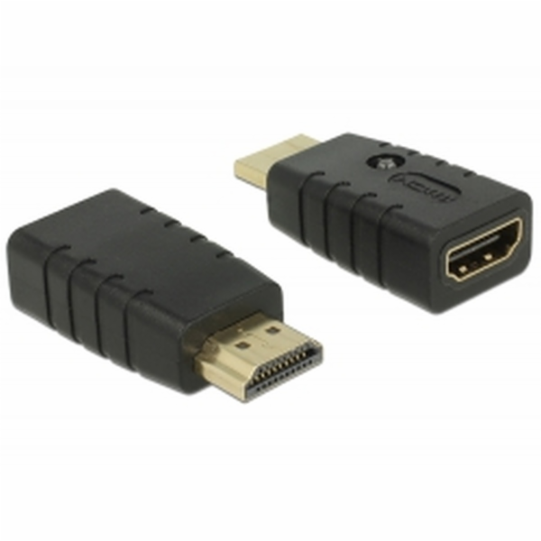 DeLOCK adaptér HDMI (samec) > HDMI (samice), emulátor EDID