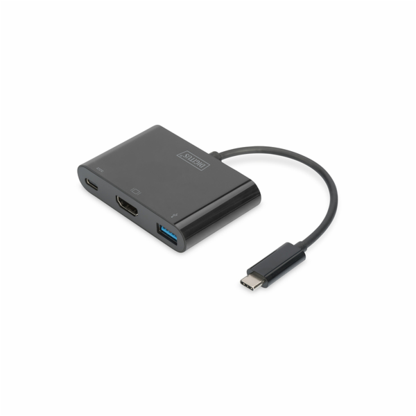 Víceportový rozbočovač Digitus USB 3.2 Gen 1, zástrčka US...