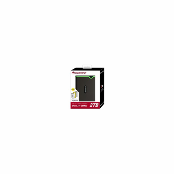 Transcend StoreJet 25M3C 2TB, TS2TSJ25M3C TRANSCEND 2TB S...
