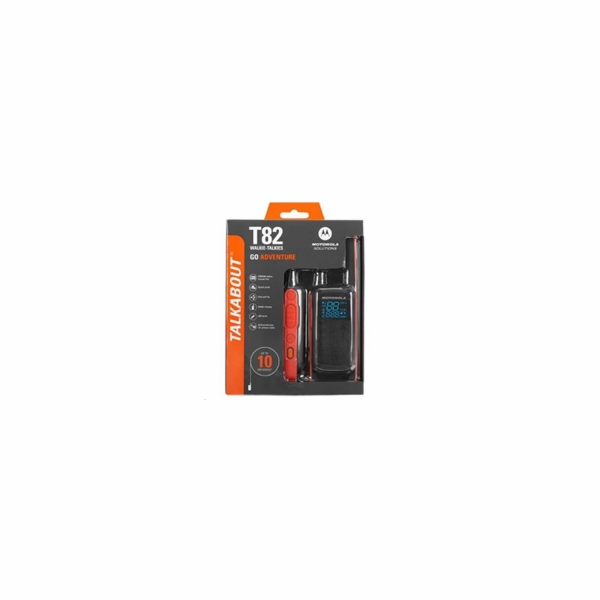 MOTOROLA T82 TALKABOUT black/orange 2ks