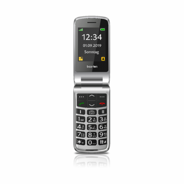 Bea-Fon SL595 plus mobilní telefon černo-stříbrný