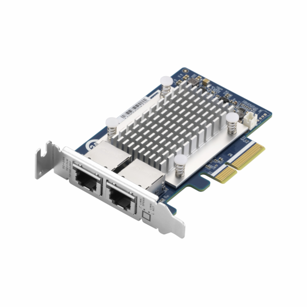 QNAP QXG-5G2T-111C síťová rozšiřující karta 5GbE, dvoupor...