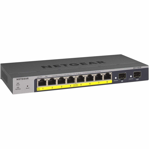 Netgear GS110TP Netgear 8P GE POE SMART MNGD PRO SWITCH
