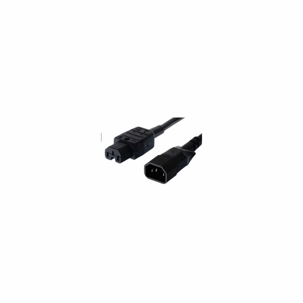 PREMIUMCORD Kabel napájecí 230V prodlužovací 2m (konektor...
