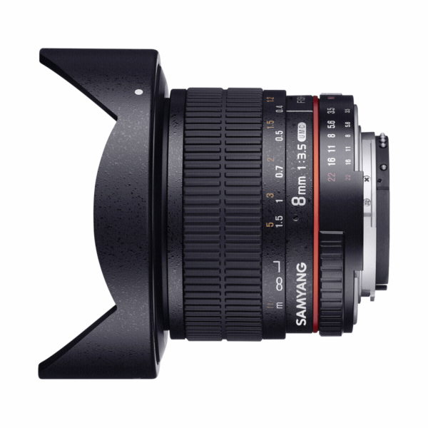 Samyang F 3,5/8 UMC Fish-Eye II Canon Objektiv s manuální...