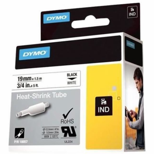 Dymo Rhino IND ORIGINAL teplem smrštitelná bužírka 19mm x...