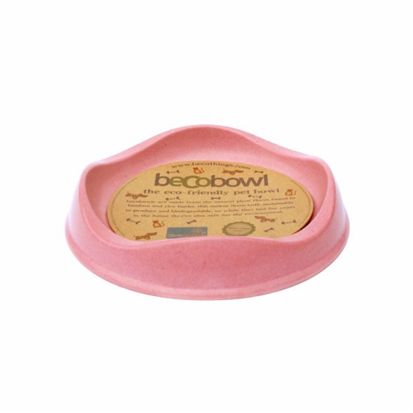 Miska pro kočku, BecoBowl-pink, EKO
