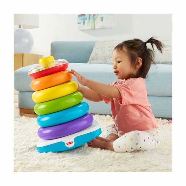 Fisher Price obří kroužky na tyči
