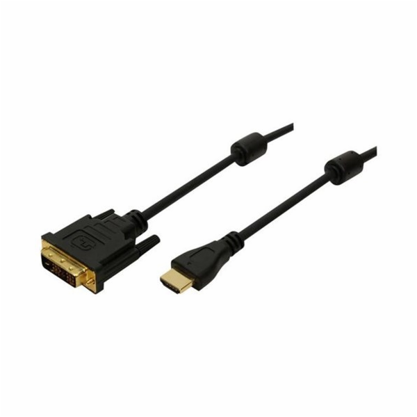 LogiLink HDMI - DVI-D kabel 2m černý (CH0004)