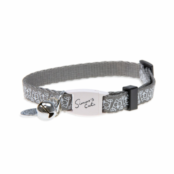 Karlie Simon s Cat Obojek šedý pro kočky 20-30 CM X 10 MM