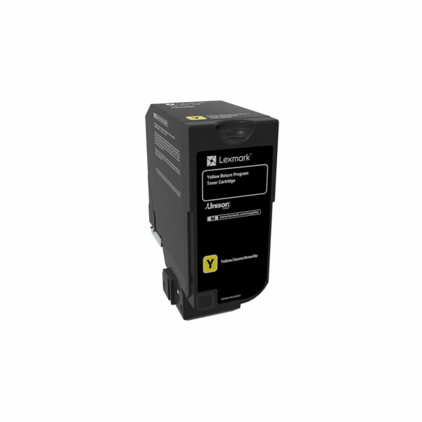LEXMARK toner CS720, CS725, CX725 Yellow Return Programme...