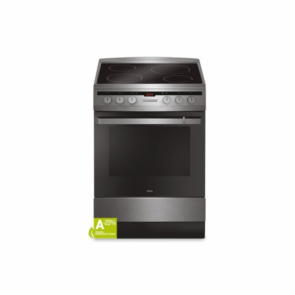 Amica 618CE3.333HTaQXx sklokeramický sporák