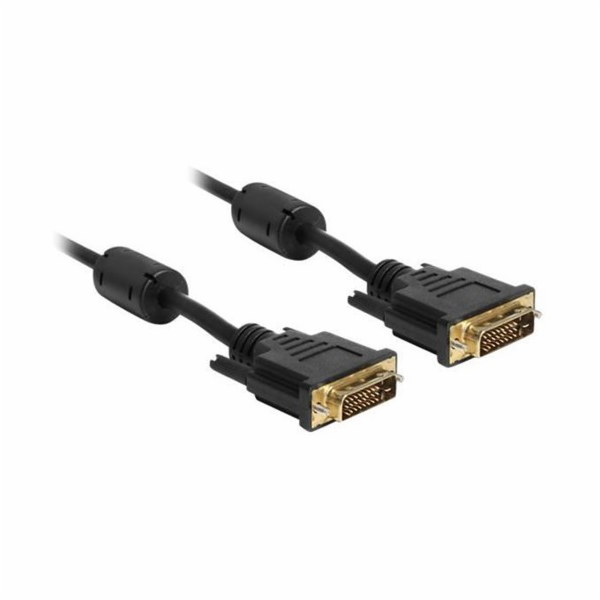 Delock - Kabel DVI - DVI-D (M) do DVI-D (M) - 3 m - křídl...