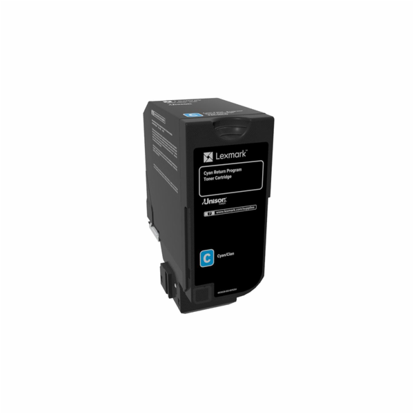 LEXMARK toner CS720, CS725, CX725 Cyan Return Programme T...
