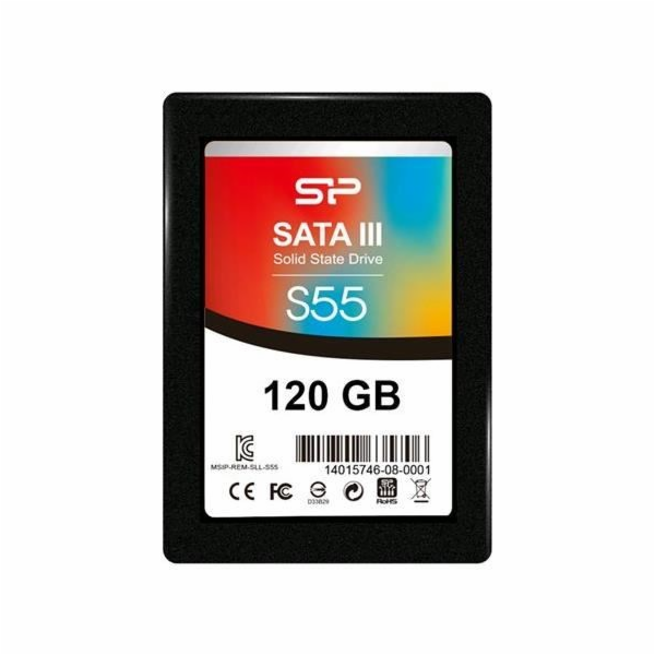 Silicon Power Slim S55 2.5" 120 GB Serial ATA III TLC