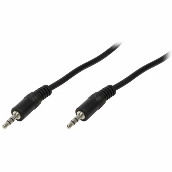 Kabel LogiLink Jack 3,5 mm – Jack 3,5 mm 10 m černý (CA1053)
