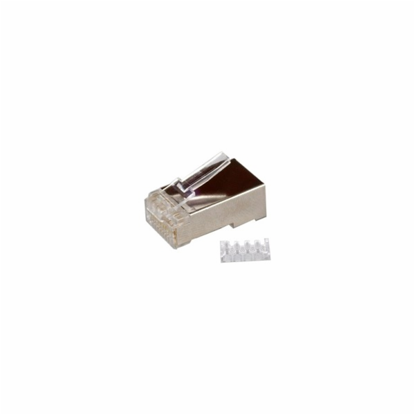 Konektor STP RJ45 (8p8c), Cat6, 50µm, skládaný, licna - 1...